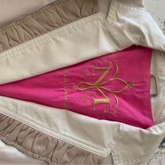 Cream Detailed Mackage Jacket Size Small - Picture 2 of 3
